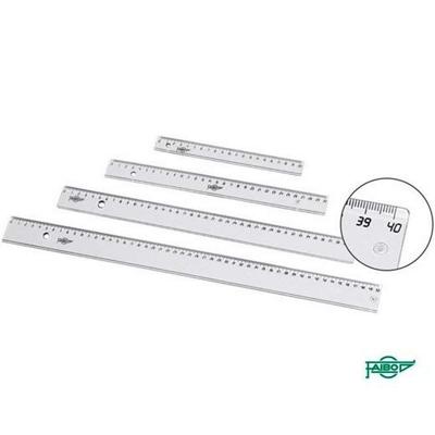 Liniaal Faibo Transparant 30 cm (20 Stuks)