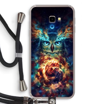 Aurowla: Samsung Galaxy J4 Plus Transparant Hoesje met koord