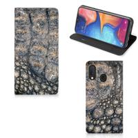 Samsung Galaxy A20e | Hoesje maken | Krokodillenprint