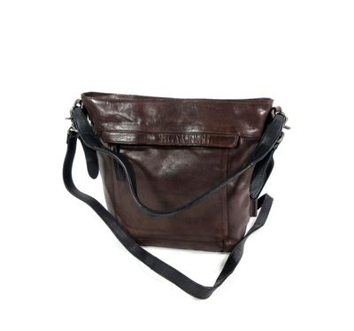 HIGHLAND PARK trendy dames schoudertas bruin HIGHLAND PARK trendy dames schoudertas bruin