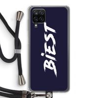 Biest: Samsung Galaxy A12 Transparant Hoesje met koord