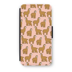 Alpacas: iPhone 8 Plus Flip Hoesje