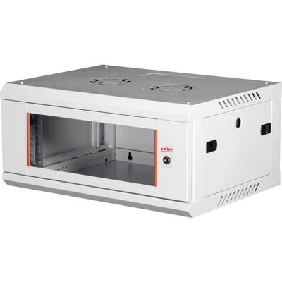 Roline 26210122 19inch-wandkast (b x h x d) 600 x 290 x 450 mm 4 HE Grijs (RAL 7035)