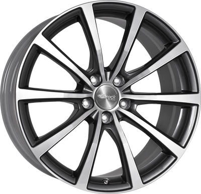 BROCK B32 Antraciet gepolijst BROCK B32 Antraciet gepolijst