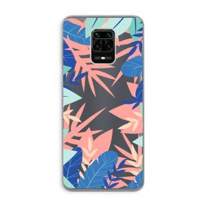 Tropisch: Xiaomi Redmi Note 9 Pro Transparant Hoesje