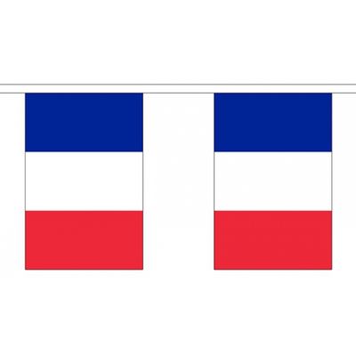 3x Buiten vlaggenlijn Frankrijk 3 meter