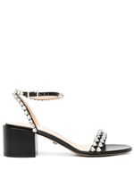 MACH & MACH sandales Audrey 55 mm en cuir - Noir