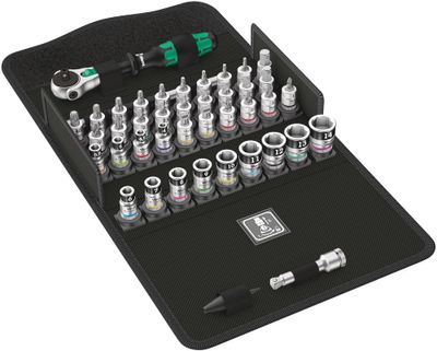 Wera 8100 SA All-in Zyklop Speed-ratelset, 1/4"-aandrijving, met vasthoudfunctie, metrisch, 42-delig - 1 stuk(s) - 05003755001