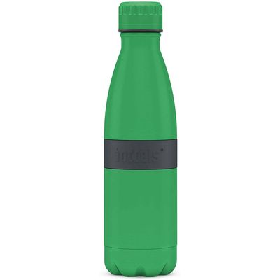 Boddels Twee+ Thermosfles Drinkfles - 0,5 Liter - Groen/grijs Boddels Twee+ Thermosfles Drinkfles - 0,5 Liter - Groen/grijs