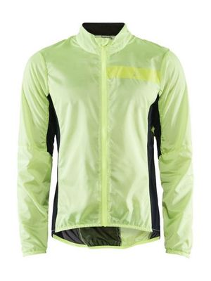 Craft Essence Light Wind fietsjacket geel heren XXL