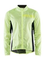 Craft Essence Light Wind fietsjacket geel heren S