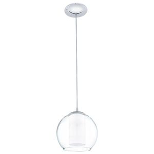 EGLO BOLSANO hangende plafondverlichting Flexibele montage E27 60 W Chroom