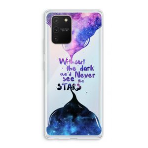 Stars quote: Samsung Galaxy S10 Lite Transparant Hoesje