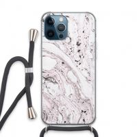 Mengelmoes: iPhone 13 Pro Max Transparant Hoesje met koord