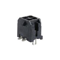 Molex 430450415 Male header, inbouw (standaard) Totaal aantal polen: 4 Rastermaat: 3 mm Inhoud: 1 stuk(s) Tape on Full reel