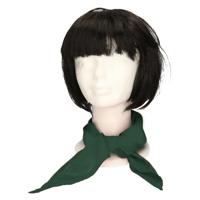 Myrtle Beach verkleed bandana/sjaaltje - donkergroen - kleuren thema