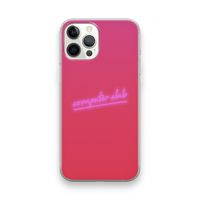 Vice Glow: iPhone 12 Pro Max Transparant Hoesje