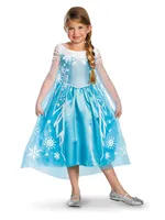 Frozen Jurk Elsa Kind Deluxe Official