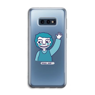 Zwaai: Samsung Galaxy S10e Transparant Hoesje