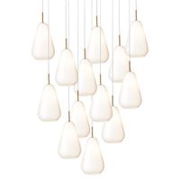 Nuura Anoli 13 Hanglamp - Goud - Opaal - thumbnail