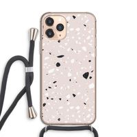 Terrazzo N°20: iPhone 11 Pro Transparant Hoesje met koord