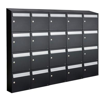 Allux Flow Set 5-Breed, 4-Hoog Met Dak Zwart - 40040070_5x4d