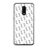 Pluimen: OnePlus 7 Transparant Hoesje
