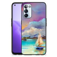 Kleurrijke Telefoonhoesje OPPO Reno5 5G | Find X3 Lite Boat