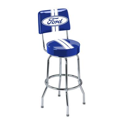 Ford Stripes Barkruk Met Rugleuning
