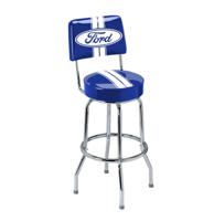 Ford Stripes Barkruk Met Rugleuning