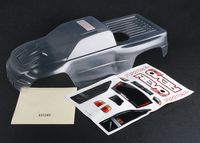 Body, revo 3.3 (clear, requires painting)/ window, lights, grill decal sheet - thumbnail