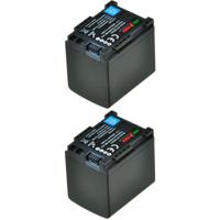 ChiliPower BP-819 accu voor Canon - 1800mAh - 2-Pack