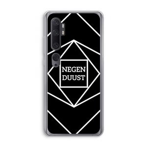 Negenduust geometrisch: Xiaomi Mi Note 10 Transparant Hoesje