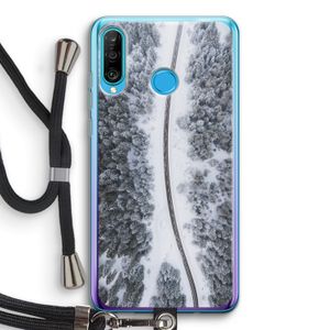 Snøfall: Huawei P30 Lite Transparant Hoesje met koord