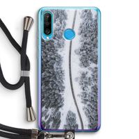 Snøfall: Huawei P30 Lite Transparant Hoesje met koord