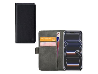 Mobilize Mobilize Classic Gelly Wallet Book Case Apple iPhone 17 Pro Max Black