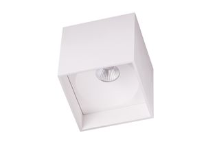 BC0002 LED-opbouwarmatuur Vierkant 1x6,5W 2700K Dimbaar Wit