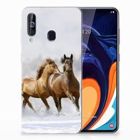 Samsung Galaxy A60 TPU Hoesje Paarden