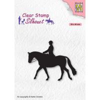 Nellie's Choice • silhouet clear stempels men-things horseman