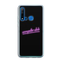 Vice Black: Huawei P20 Lite (2019) Transparant Hoesje