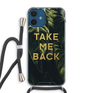 Take me back: iPhone 12 Transparant Hoesje met koord