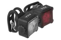 AXA Niteline 44-R Lichting set USB - Zwart AXA Niteline 44-R Lichting set USB - Zwart