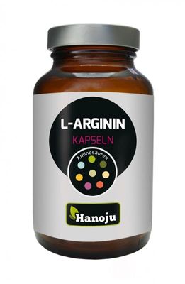 Hanoju L-Arginine 500mg (90 vega caps) Hanoju L-Arginine 500mg (90 vega caps)