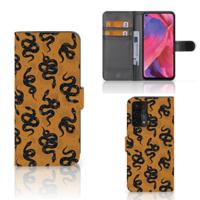 Telefoonhoesje | Met pasjeshouder | voor OPPO A54 5G | A74 5G | A93 5G Snakes