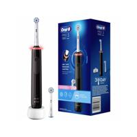 Oral-B 3000 Black JAS22 Elektrische tandenborstel Roterend / oscillerend / pulserend Zwart - thumbnail