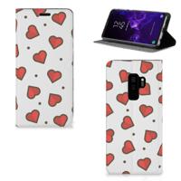 Samsung Galaxy S9 Plus | Hoesje met Magneet | Hearts