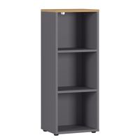 Lage smalle kantoorkast Ergonoma Eiken