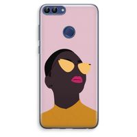 Yellow glasses: Huawei P Smart (2018) Transparant Hoesje