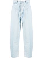 Société Anonyme jean droit à taille mi-haute - Bleu