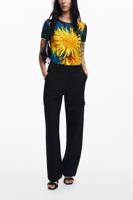 Zonnebloem T-shirt - BLUE - S